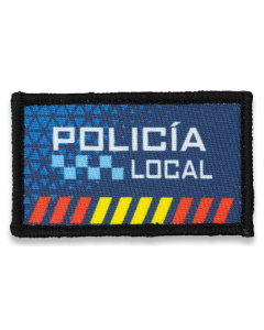 Parche Policia Local 4.2 *7.0 Cm Con Vel