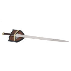 Espada de Robb Stark de Juego de Tronos, réplica no oficial, longitud de 101 cm, hoja de acero, con soporte