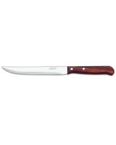 Cuchillo para cocina Arcos Latina 100701 de acero inoxidable Nitrum y mango de madera comprimida con hoja de 15.5 cm en blíster 