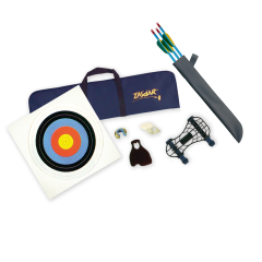 Kit Básico con accesorios y flechas, Arco Recurvado infantil Zasdar 10090