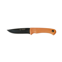 Cuchillo Cudeman 151-W de caza con mango antideslizante naranja hoja de 10 cm 