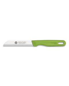 Cuchillo Pelador microfilo exclusivo Top Cutlery en Color Verde con Hoja de Acero Inox 1.4034 HRC53+-2 de 8 cm con Mango ABS