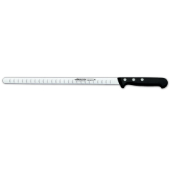 Cuchillo para Salmón Arcos Universal 284004 de Acero Nitrum, con Mango de Polioximetileno y hoja de 29 cm en estuche