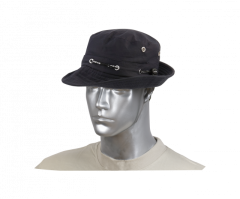 Sombrero de color negro marca Barbaric, talla única
