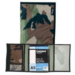 Agenda militar color camo Foraventure, tamaño 18 x 23 cm, 32316