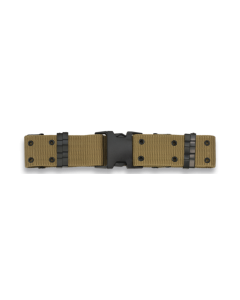 Cinturón Táctico de Nylon Color Coyote Tamaño 122x5.5 cm y Hebilla PVC Martinez Albainox 
