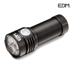 Linterna led flashlight 3 x osram recargable edm