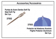 Puntas Para Dardos Keltik de Acero Soft-tip Incluye 3 Unidades 37052