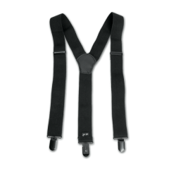 Tirantes con clip de color negro  Talla única ajustable hasta 120 cms Mil-Tec 90153
