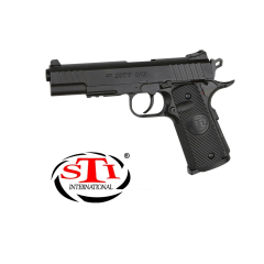 Pistola Aire comprimido semi-automática CO2 BBS Acero 4,5mm STI® DUTY ONE 1911 No Blowback 