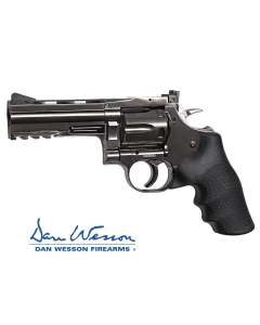 Revolver Dan Wesson 715, 4" Steel Grey - 4,5 Mm Co2 Bbs Acero