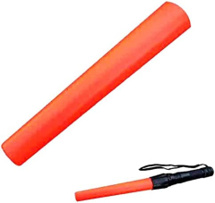 Cono de señalizacion naranja adaptable a linterna 36100 155x28mm diam. 20mm