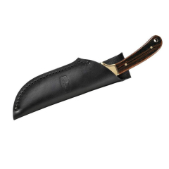 Buck Knives STE-0113-05-BK  Funda de cuero genuino para Cuchillo de caza Ranger Skinner de Color Negro,