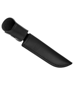 Buck  Knives STE-0119-05-BK Funda de cuero para cuchillo de hoja fija 119S de 6 pulgadas de color negro