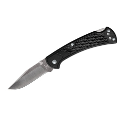 Buck Knives STE-0112BKS1 Cuchillo de Bolsillo Plegable 112 Slim Select  con Espigas y Clip de Bolsillo, hoja de 18,4 cm 420HC  Extraíble/Reversible y Mango de Nylon 