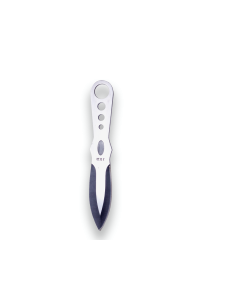 Cuchillo lanzador JKR de 1 solo filo, material acero inox, hoja de 10,2 cm, largo total 19 cm, con funda de nylon, JKR0522