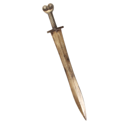 Espada Templaria de Látex de la marca Amont con longitud total de 68 cm 