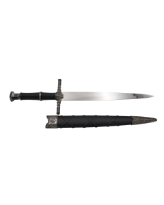 Espada The Witcher, réplica en miniatura de 40 cms de largo, pomo y guarda níquel, réplica no oficial