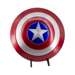 Escudo de Capitán América de Los Vengadores - Avengers de Marvel, con soporte, réplica no oficial