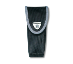 Estuche de Nylon para cinturón Victorinox, cierre adhesivo, con presilla para cinturón, altura 35 mm, 37 gr, color negro, 4.0547.3