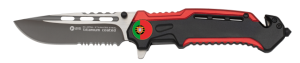 Couteau Pliant K25 Rouge/noir.housse