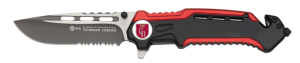 Coltello di sicurezza K25 Rosso / Nero. Con F