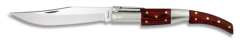 Faca árabe Martinez Albainox Mango vermelho resistência folha inox de 10 Cm 01034