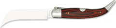 Couteau Pliant Teja Tranchete.bois Rouge