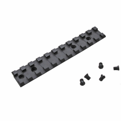 Barra para carril de espingarda em alumínio 1 peça