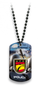 Placa Con Cadena De Bolas Uip