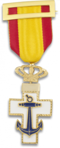 Dekoration Albainox Medalla Merito Naval 09257