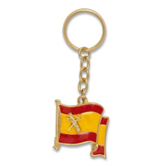 Porte-clés émaillé Martinez Albainox Albainox Drapeau en métal G. Civil 09271