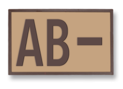 Taktisches Gummiband Albainox Grupo Sanguíneo ( Ab-) Tan  Farbe Braun 0940101