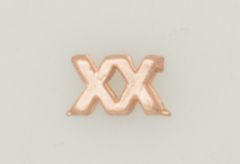 Albainox Pin Number, 20 Anni di polizia nazionale, metallo, dimensioni 0,8 X 0,5 cm, 09445