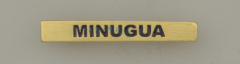 Missão Minugua Albainox bar, feito de Metal, tamanho 2,2 Cms, 09459