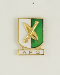 Insigne Albainox Pin Pin Distinctive Specialty Apq Pin, Taille 2,6 X 3,7 Cms, 09591