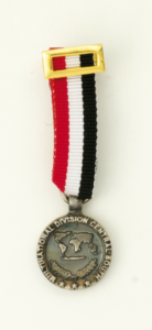 Dekoration Albainox Irak Miniatur-Medaille, Metallmaterial, Maß 1,8 cm, 09637