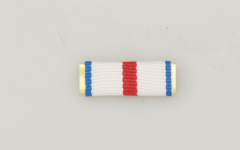 Pasador Con Distinctive Blue Military Merit Tape, Tessuto, Taglia 3 X 1 Cms, Albainox, 09708