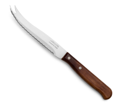Faca de queijo Arcos latim 102501 de Nitrum inox e mango de madeira comprimida folha de bolha 10,5 cm