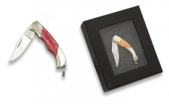 Ciondolo Rasoio in miniatura Martinez Albainox Albainox Alpaca Virola Mango Madreperla Lama in acciaio inox 2.9 Cm 10929