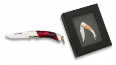 Couteau miniature j'ai dit Martinez Albainox Alpaca Fuse Mango Nacre 2.6 Cm Lame en acier inoxydable 10987