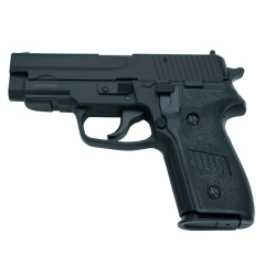 Pistola HFC Tipo Sig Sauer P228 - Preto - Pistola de Mola Pesada Calibre 6 mm - Energia 0,29 Joules - Velocidade de disparo 70m/s - 230 FPS. Ref. 109N