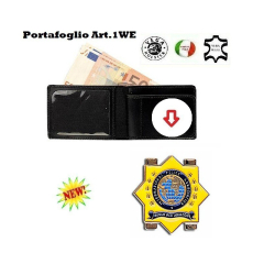 Porte-folio avec porte-plaque amovible pour la police internationale Vega Holster 1WE83