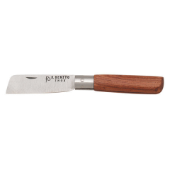 Navaja Taponera con Hoja de Acero Inox de 7,5 Cm y mango de madera Don Benito.13204