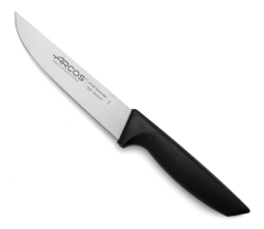 Cuchillo de cocina  Arcos Niza 135300 de acero inoxidable Nitrum y mango de polipropileno con hoja de 15 cm en blíster