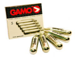 Confezione da 5 Cariche di gas per 12g di carabine a CO2 Gamo 6212470