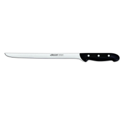 Cuchillo Jamonero Arcos Maitre 151200 de acero inoxidable Nitrum y mango de polipropileno con hoja de 27.5 cm en blíster