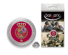 Barbarische Silbernadel. Abgeschrägte Kante.20mm