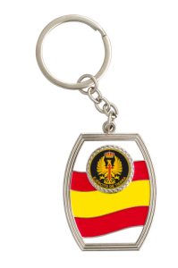 Schlüsselanhänger mit spanischer Flagge