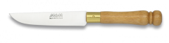 Couteau de table Mam, Mango Ferrule en bois, ferrule en laiton, 10.3cm lame en acier inoxydable, 17409